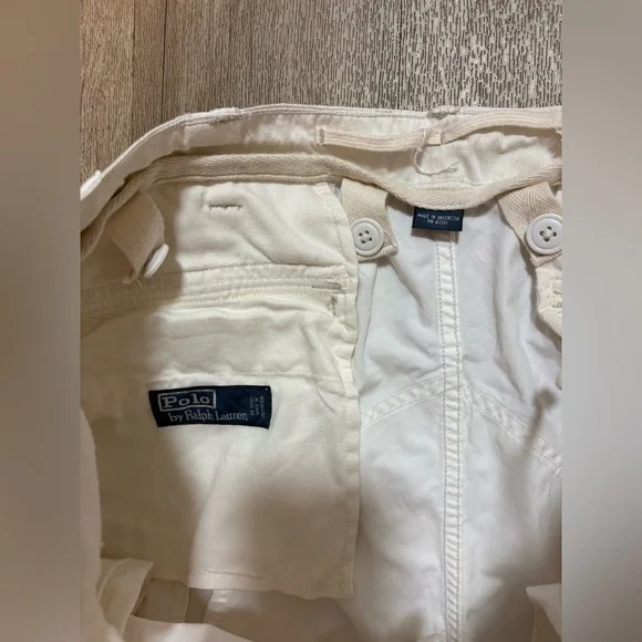 POLO RALPH LAUREN KHAKI CARGO PANTS SIZE 34 X 34 - Picture 3 of 9